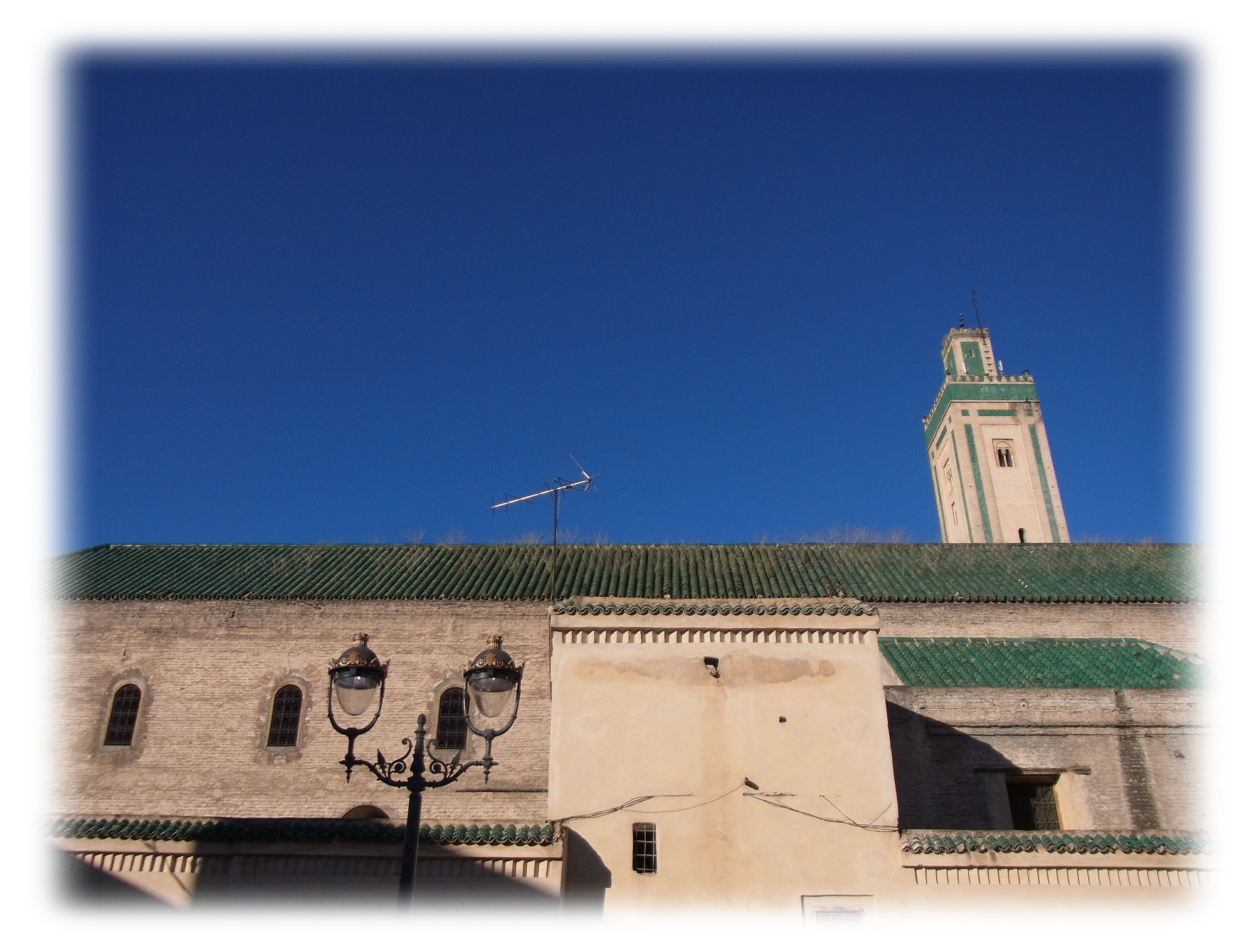 Qarawiyin Mosque of Fes, minaret of Bou Inania Madrasa